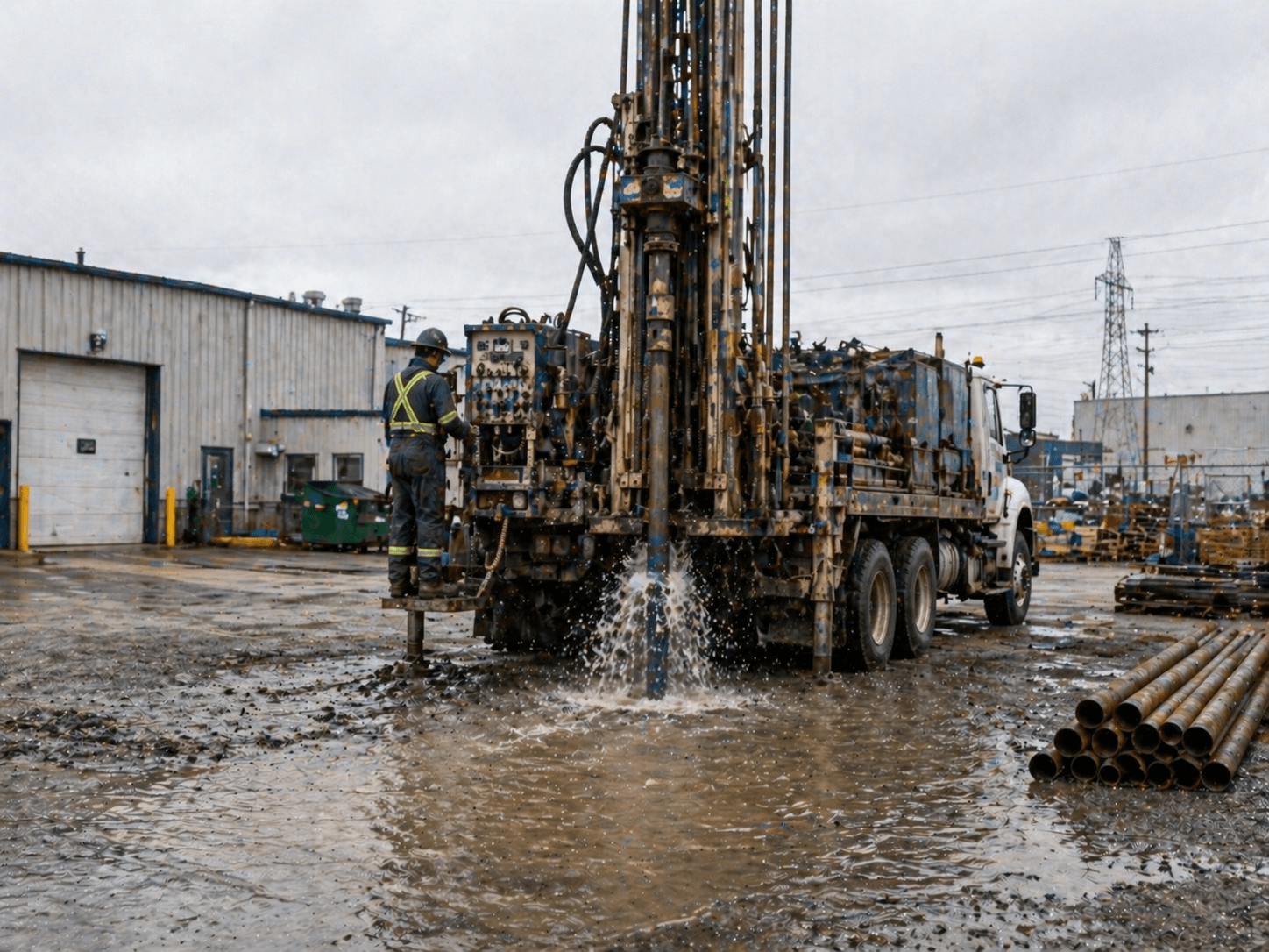 Industrial water-well application